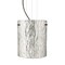 Besa Lighting Tamburo 8 Cable Pendant, Stone Silver Foil, Bronze Finish, 1x100W Incandescent 1KG-4006SS-BR - alternate 1